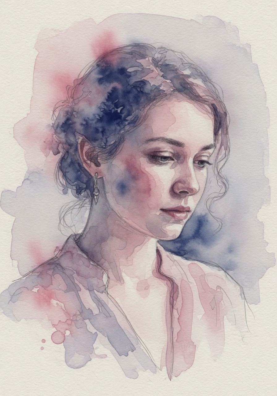 Aqua Portrait